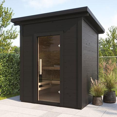 SaunaLife - Model G2 Outdoor Home Sauna Kit