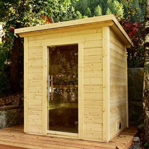 SaunaLife - Model G2 Outdoor Home Sauna Kit