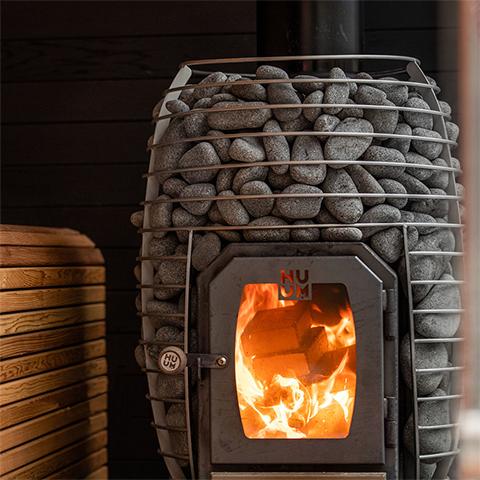 HUUM - HIVE Wood Series 17.0kW Wood-Fired Sauna Stove