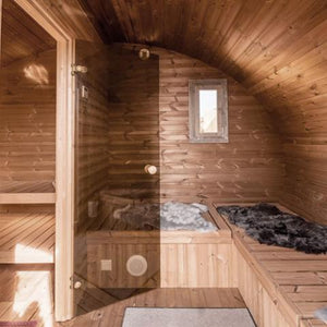 SaunaLife - Model G11 Outdoor Home Sauna Kit
