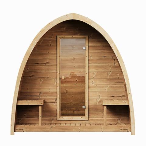 SaunaLife - Model G3 Outdoor Home Sauna Kit
