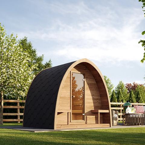 SaunaLife - Model G3 Outdoor Home Sauna Kit