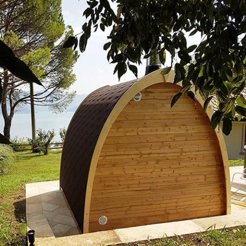 SaunaLife - Model G3 Outdoor Home Sauna Kit
