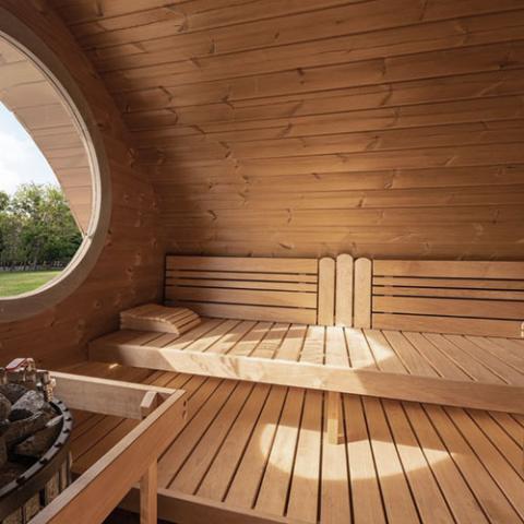 SaunaLife - Model G11 Outdoor Home Sauna Kit
