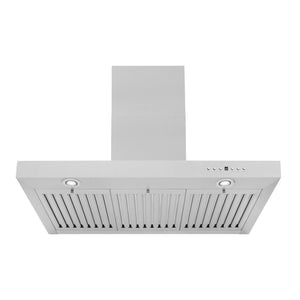ZLINE - 36" Convertible Vent Wall Mount Range Hood in Stainless Steel (KE-36)