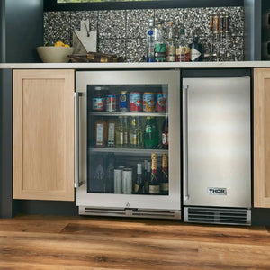 ThorKitchen - 15 Inch Built-In or Freestanding Ice Maker in Stainless Steel