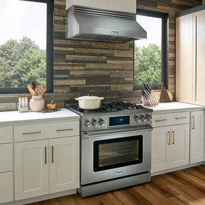 ThorKitchen - 36 Inch Tilt Panel Professional Gas Range