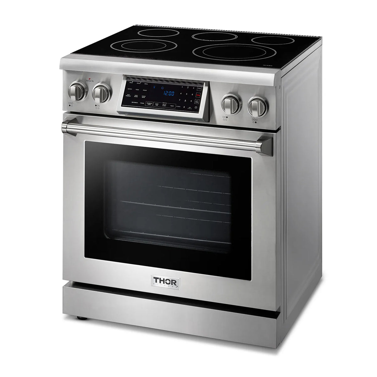 ThorKitchen - 30 Inch Tilt Panel Professional Electric Range