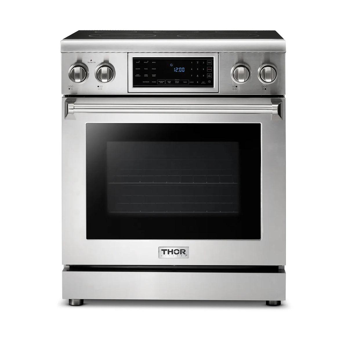 ThorKitchen - 30 Inch Tilt Panel Professional Electric Range