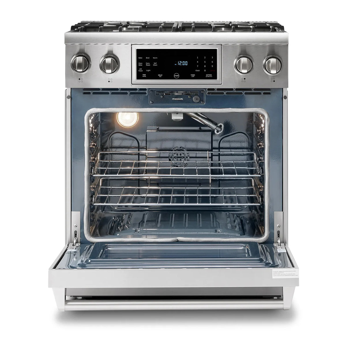 ThorKitchen - 30 Inch Tilt Panel Professional Gas Range