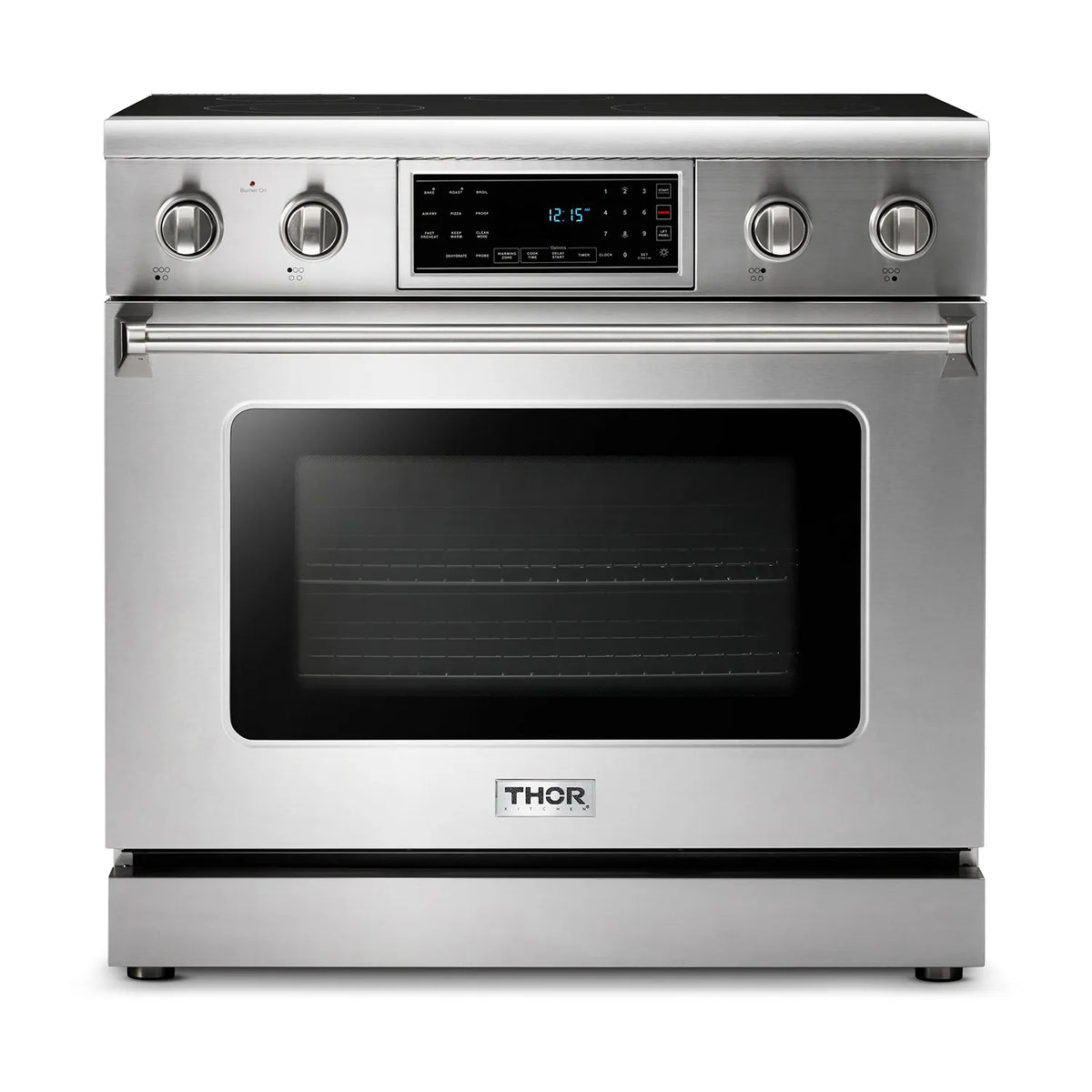 ThorKitchen - 36 Inch Tilt Panel Professional Electric Range