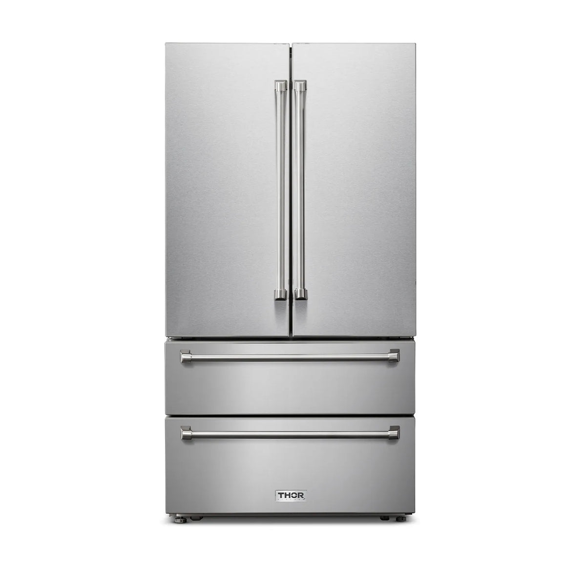ThorKitchen - 36 Inch Professional French Door Refrigerator with Freezer Drawers