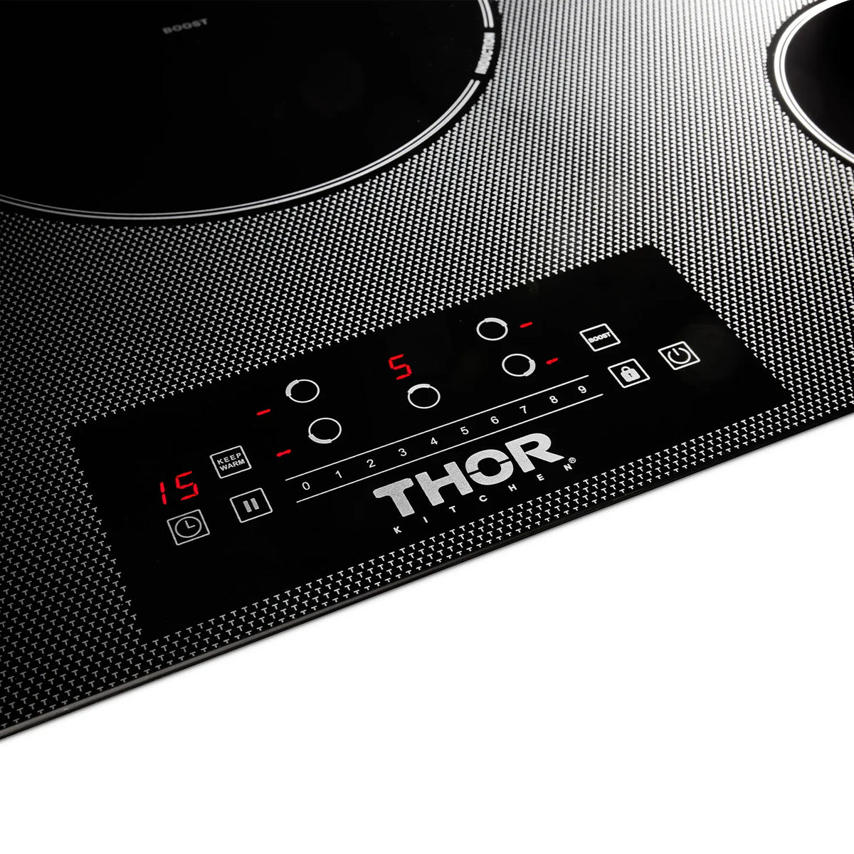 ThorKitchen - 36 Inch Built-In Induction Cooktop with 5 Elements