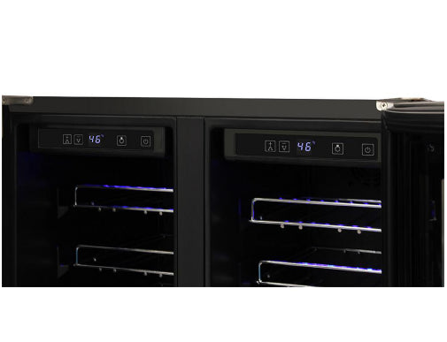 ThorKitchen - 42 Bottle Dual Zone Built-in Wine Cooler