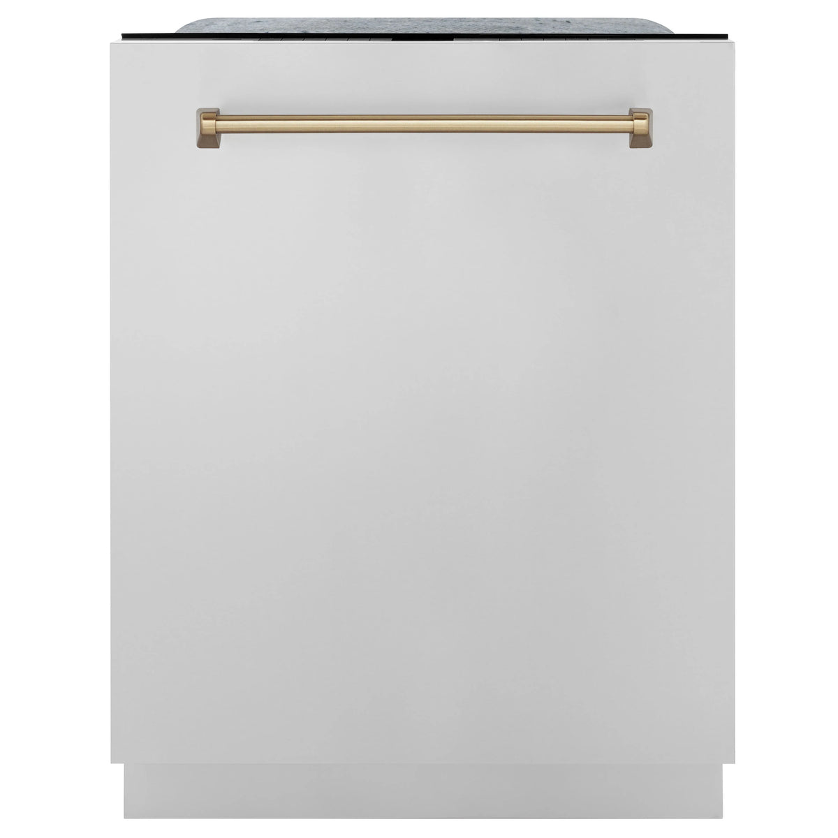 ZLINE - 30&quot; Autograph Edition Kitchen Package, Stainless Steel Dual Fuel Range, Range Hood, Dishwasher, Refrigeration, Champagne Bronze Accents