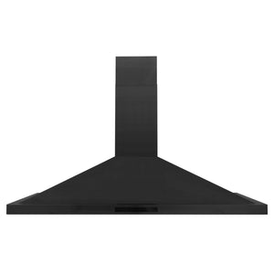 ZLINE - 48" Kitchen Package with Black Stainless Steel Dual Fuel Range and Convertible Vent Range Hood (2KP-RABRH48)