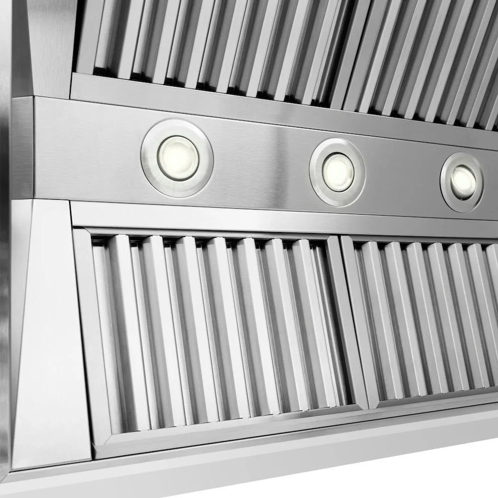 ZLINE - 30 in. Wooden Wall Mount Range Hood in Rustic Bright White Finish (355WW-30)