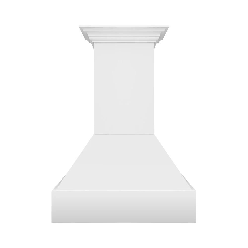 ZLINE - 30 in. Wooden Wall Mount Range Hood in Rustic Bright White Finish (355WW-30)