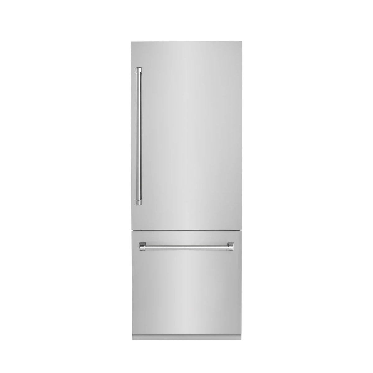 ZLINE 30&quot; 16.1 cu. ft.  2-Door Bottom Freezer Refrigerator with Internal Water and Ice Dispenser in Stainless Steel