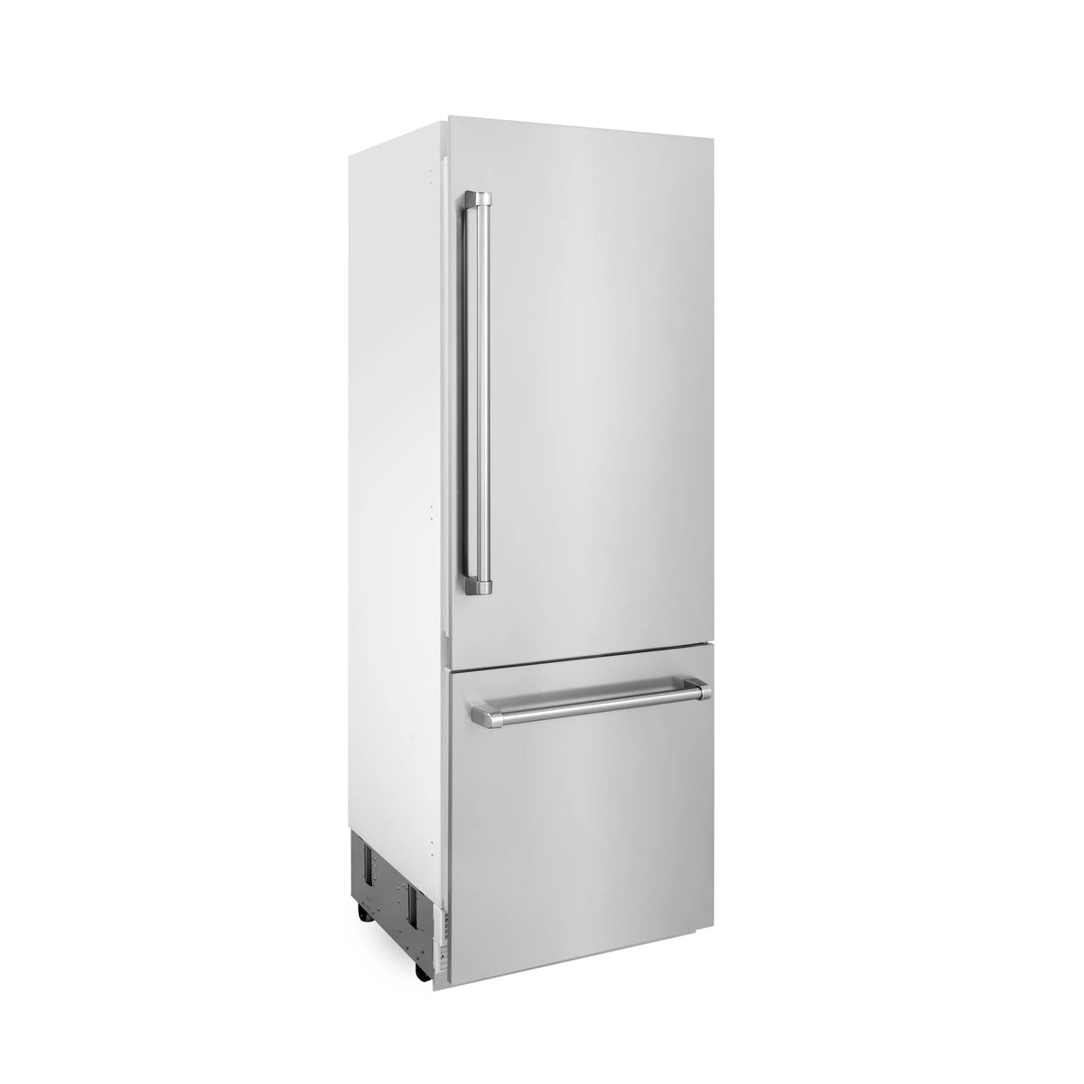 ZLINE 30&quot; 16.1 cu. ft.  2-Door Bottom Freezer Refrigerator with Internal Water and Ice Dispenser in Stainless Steel