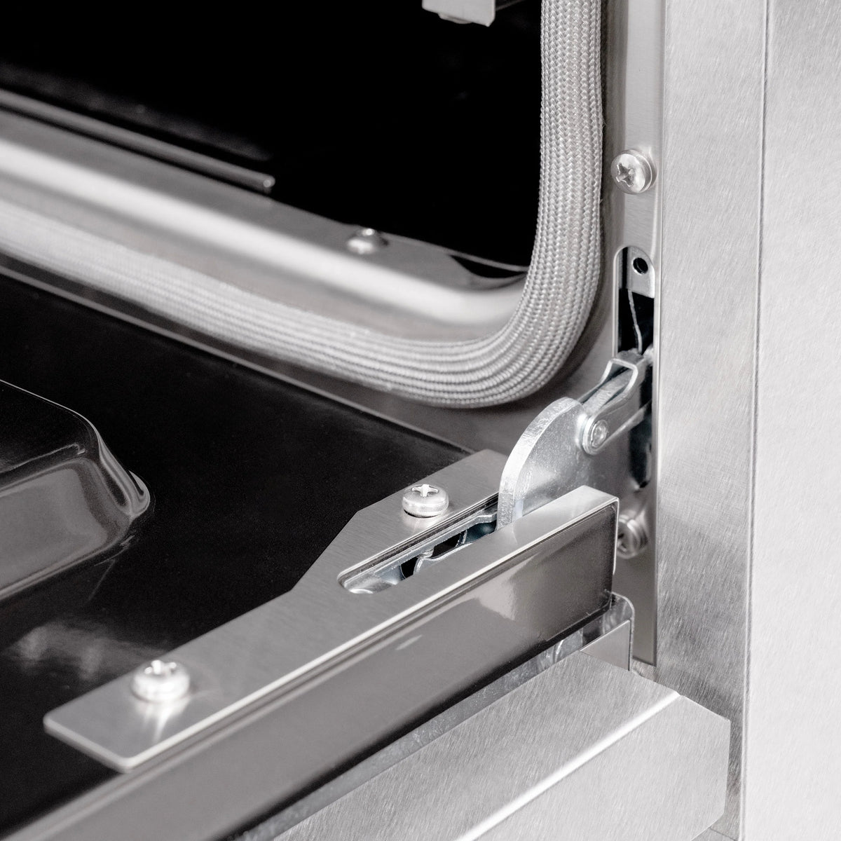 ZLINE - Autograph Edition 36 in. 5.2 cu. ft. Classic Gas Range with 6 Burner Cooktop and Convection Gas Oven in Satin Stainless Steel and Champagne Bronze Accents