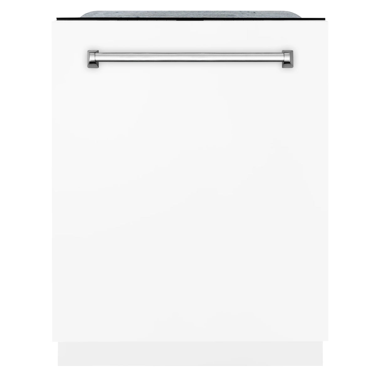 ZLINE 24&quot; Monument Series 3rd Rack Top Touch Control Dishwasher in White Matte with Stainless Steel Tub, 45dBa