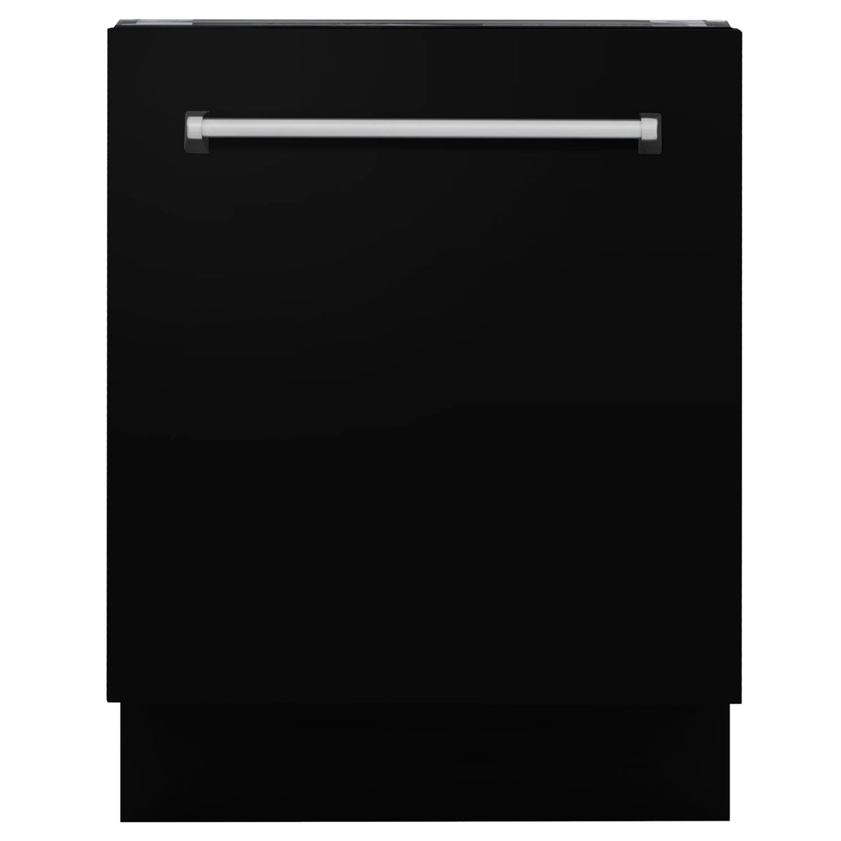 ZLINE 24&quot; Tallac Series 3rd Rack Tall Tub Dishwasher in Black Matte with Stainless Steel Tub, 51dBa (DWV-BLM-24)