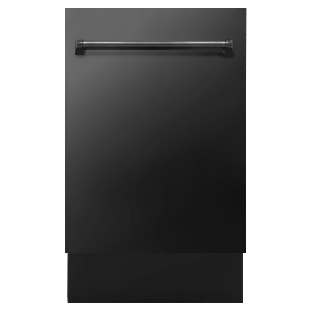 ZLINE 18&quot; Tallac Series 3rd Rack Top Control Dishwasher in Black Stainless Steel with Stainless Steel Tub, 51dBa (DWV-BS-18)