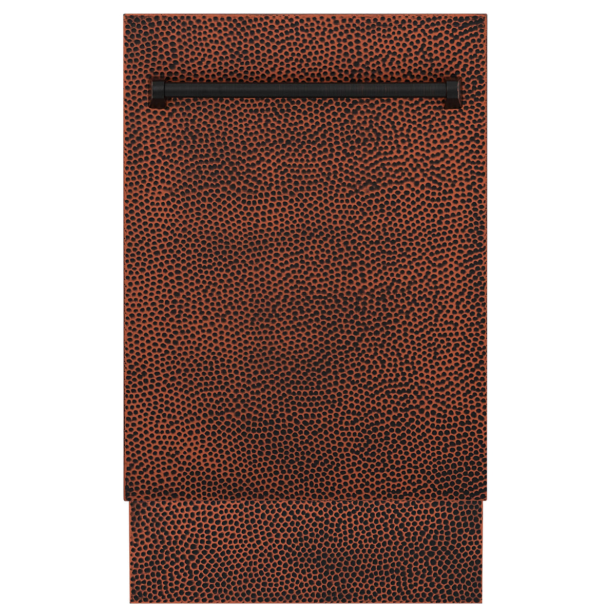 ZLINE 18&quot; Tallac Series 3rd Rack Top Control Dishwasher in Hand Hammered Copper with Stainless Steel Tub, 51dBa (DWV-HH-18)