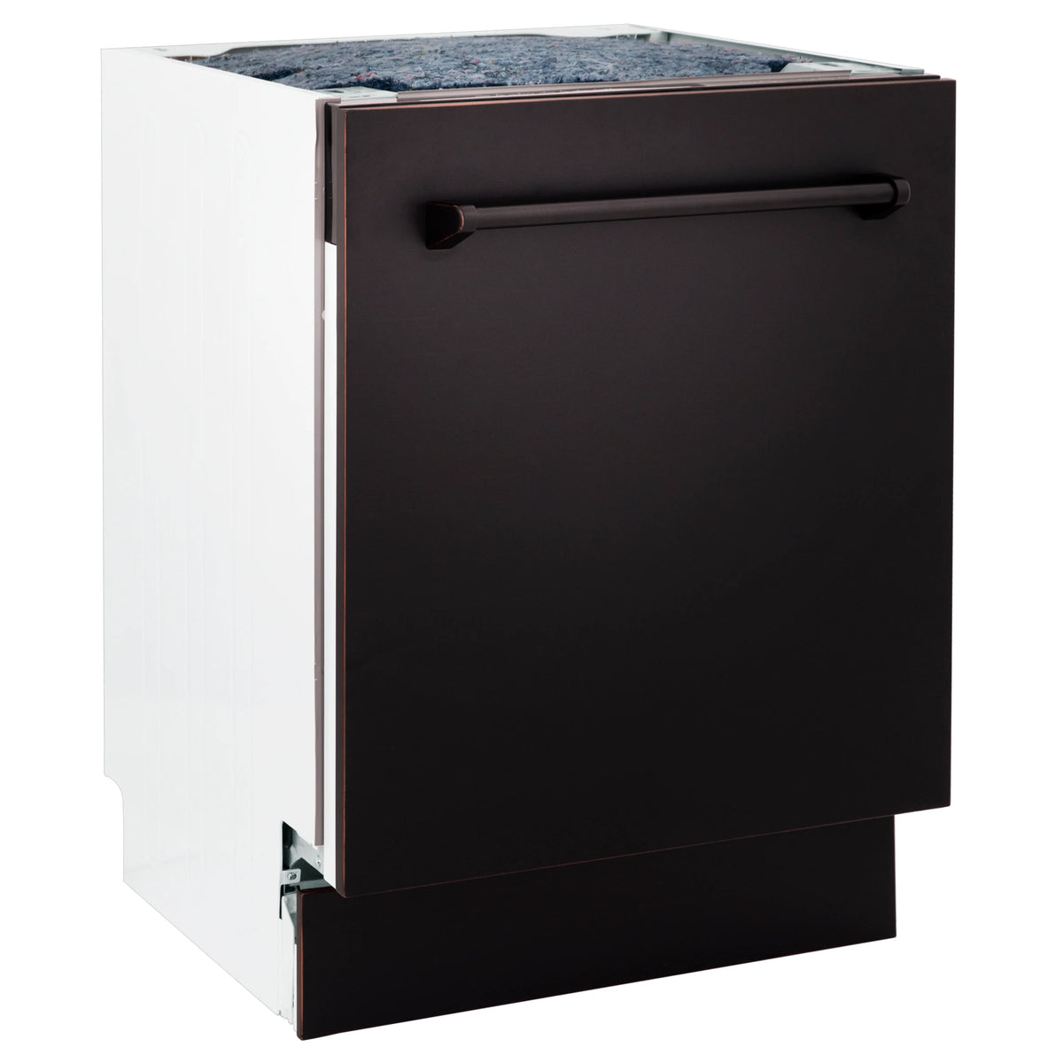 ZLINE 24&quot; Tallac Series 3rd Rack Tall Tub Dishwasher in Oil Rubbed Bronze with Stainless Steel Tub, 51dBa (DWV-ORB-24)