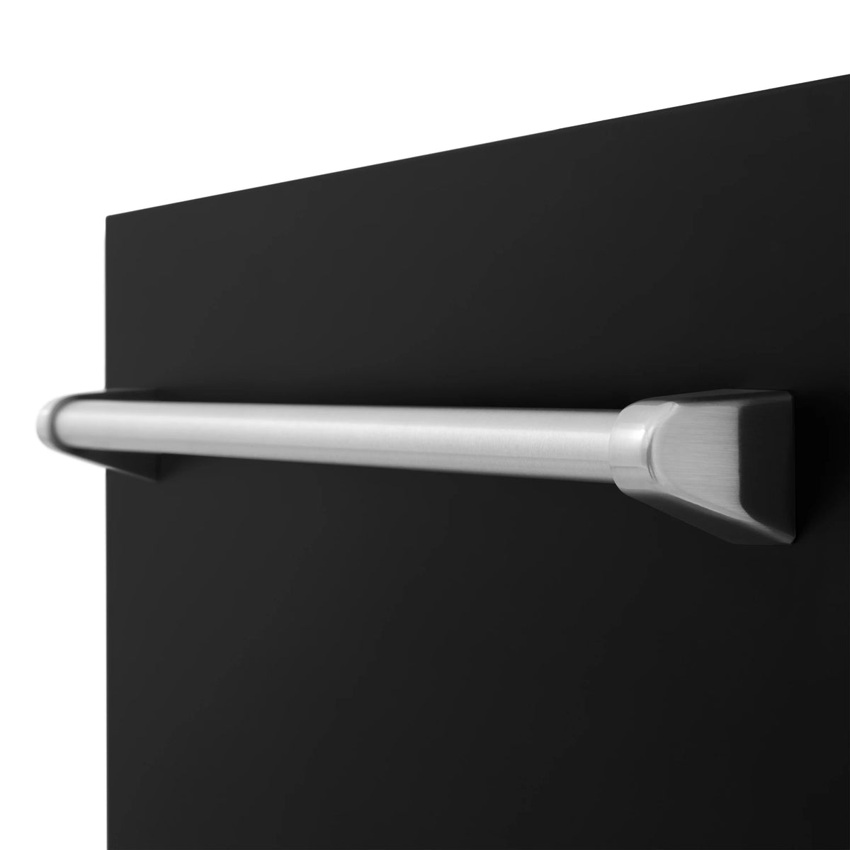 ZLINE 18&quot; Tallac Series 3rd Rack Top Control Dishwasher in Black Matte with Stainless Steel Tub, 51dBa (DWV-BLM-18)