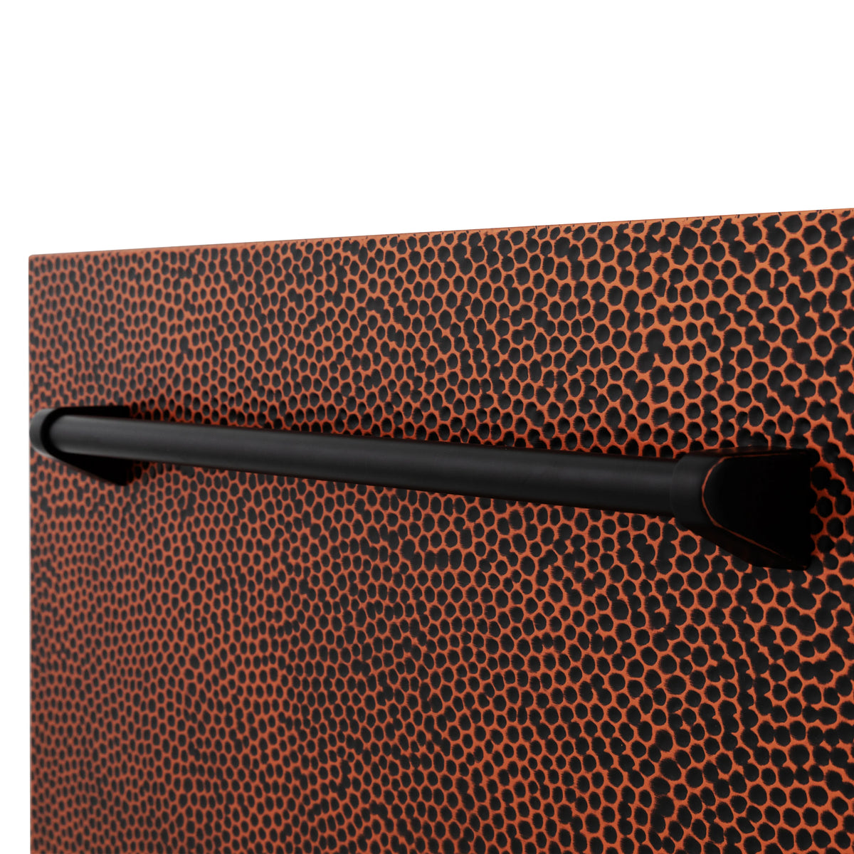 ZLINE 18&quot; Tallac Series 3rd Rack Top Control Dishwasher in Hand Hammered Copper with Stainless Steel Tub, 51dBa (DWV-HH-18)