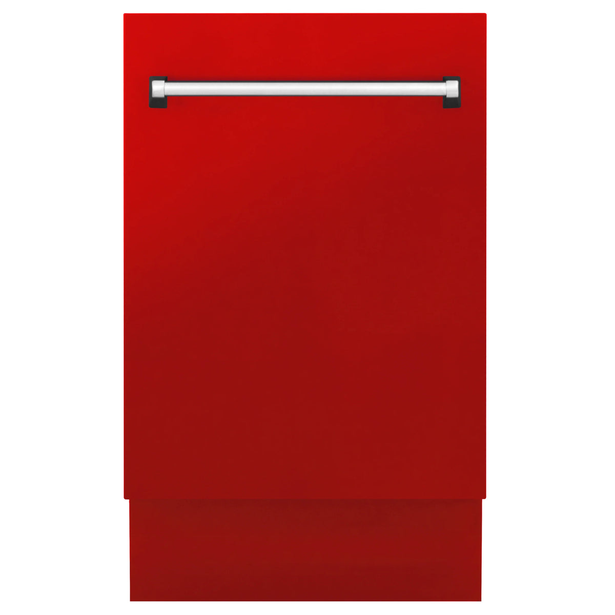 ZLINE 18&quot; Tallac Series 3rd Rack Top Control Dishwasher in Red Matte with Stainless Steel Tub, 51dBa (DWV-RM-18)