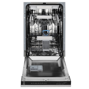 ZLINE 18" Tallac Series 3rd Rack Top Control Dishwasher in DuraSnow with Stainless Steel Tub, 51dBa (DWV-SN-18)