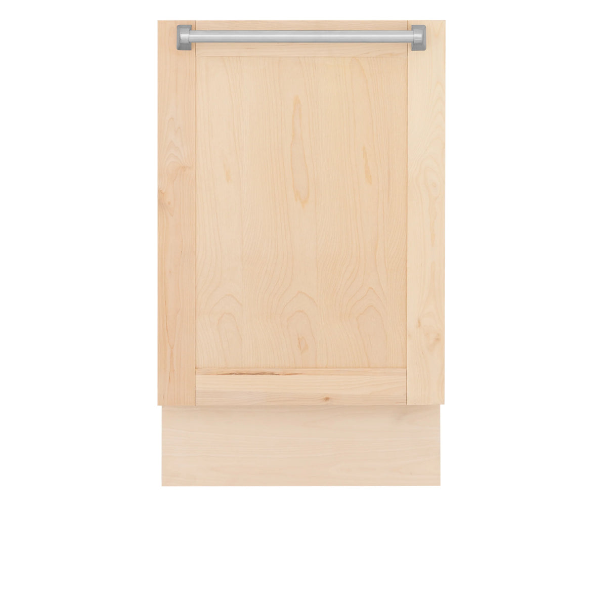 ZLINE 18&quot; Tallac Series 3rd Rack Top Control Dishwasher in Unfinished Wood and Traditonal Handle, 51dBa