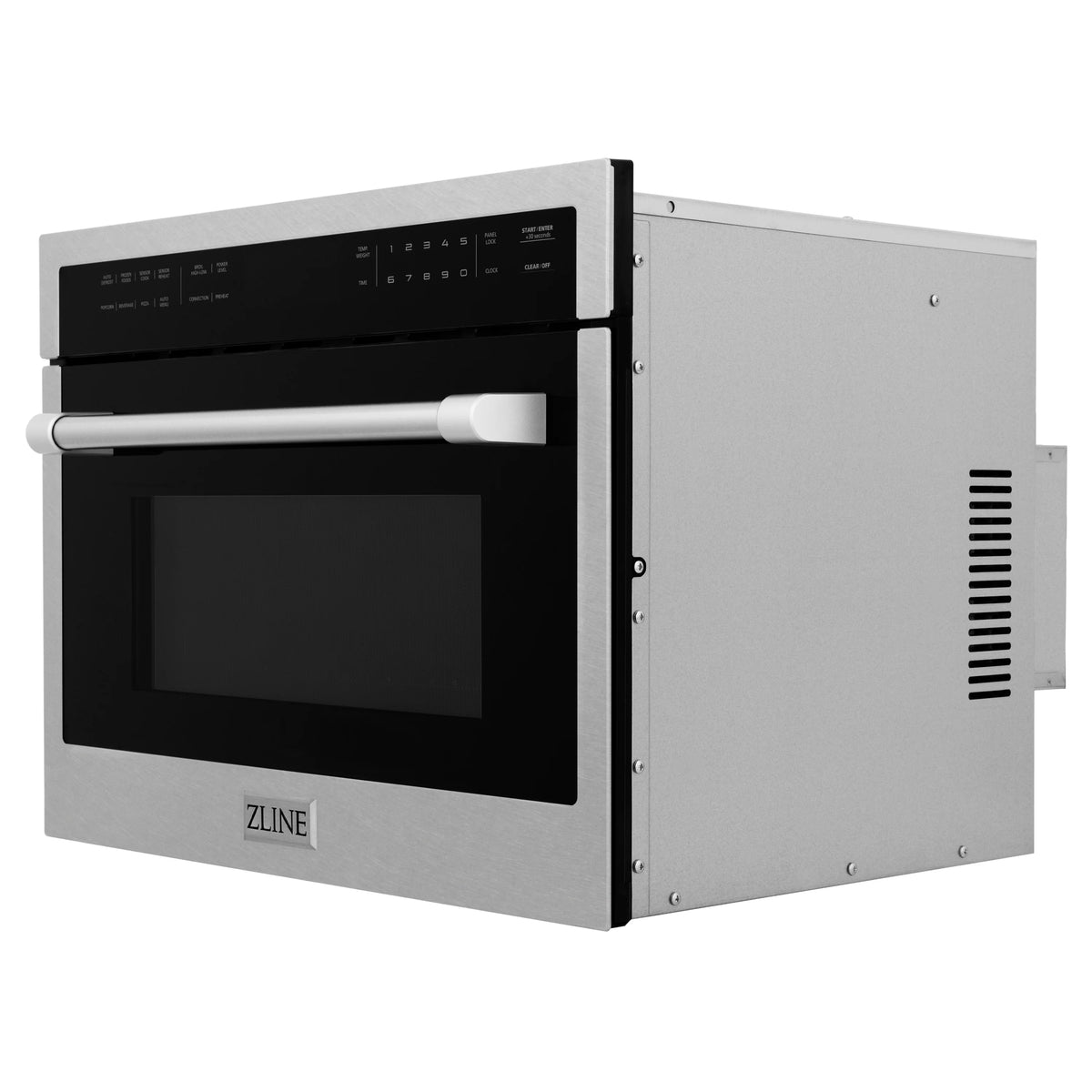 ZLINE 24&quot; 1.6 cu ft. Built-in Convection Microwave Oven in Fingerprint Resistant with Speed and Sensor Cooking
