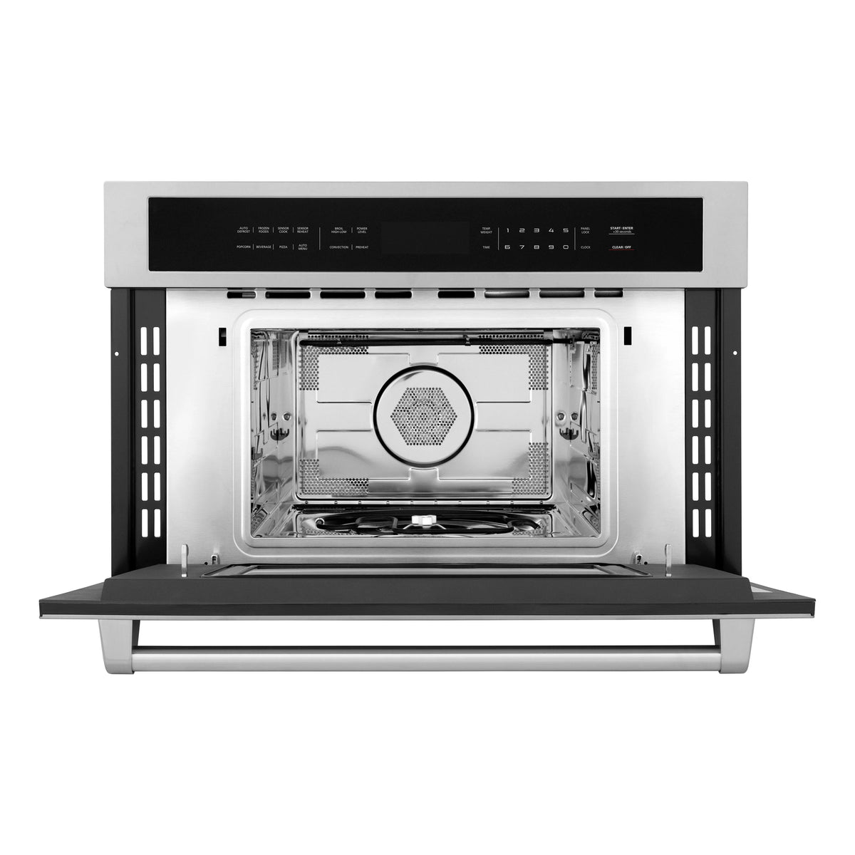 ZLINE 30” 1.6 cu ft. Built-in Convection Microwave Oven in Stainless Steel with Speed and Sensor Cooking