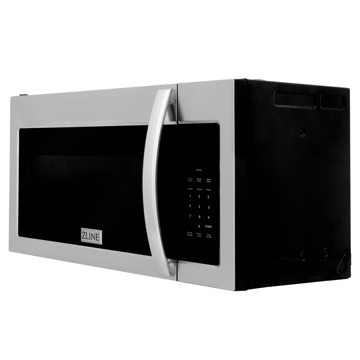 ZLINE 1.5 cu. ft. Over the Range Convection Microwave Oven in Stainless Steel with Modern Handle and Sensor Cooking