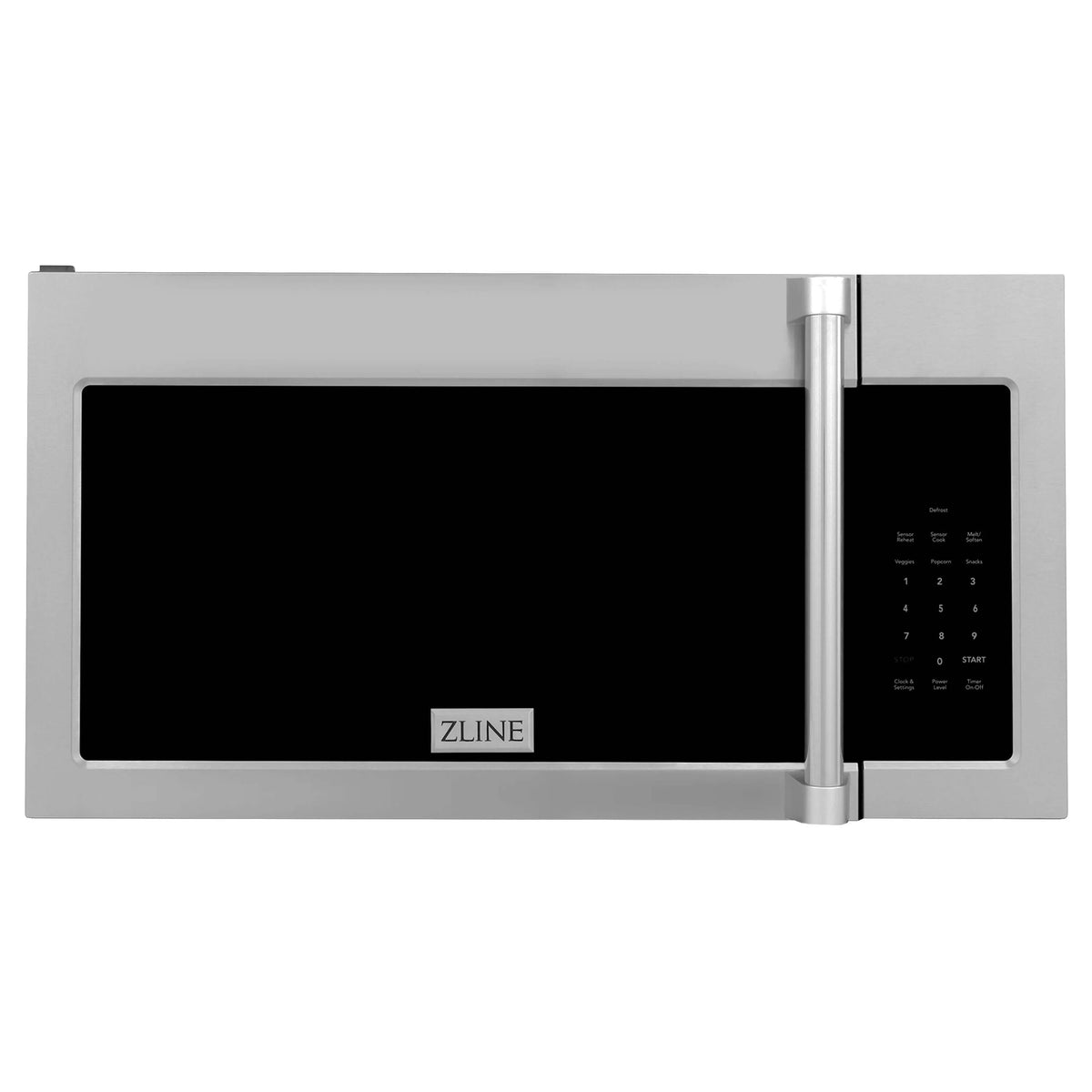 ZLINE - 30&quot; Kitchen Package Stainless Steel Dual Fuel Range and Over The Range Microwave with Traditional Handle