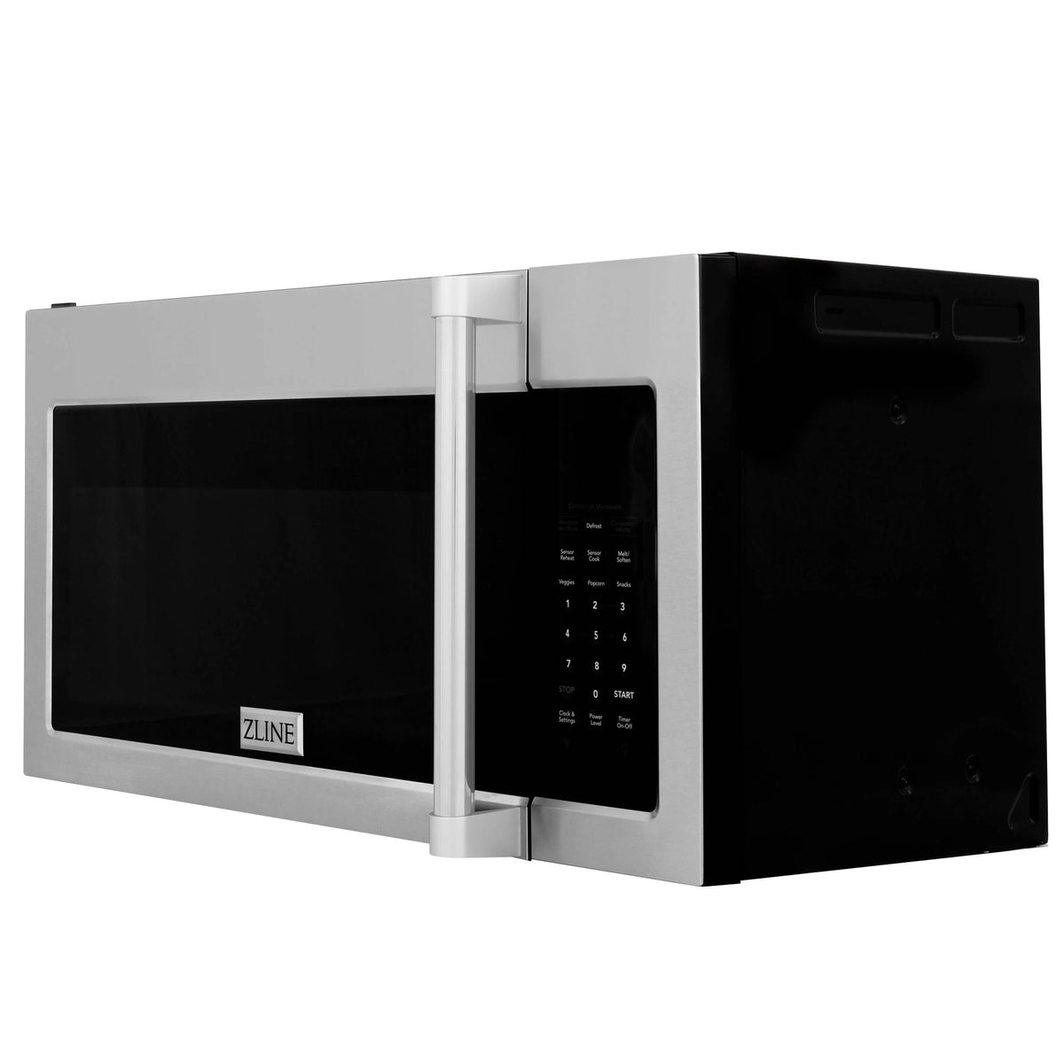 ZLINE - 30&quot; Kitchen Package Stainless Steel Dual Fuel Range and Over The Range Microwave with Traditional Handle