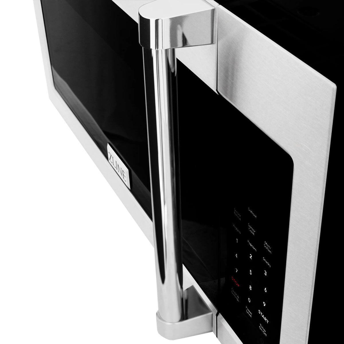 ZLINE 1.5 cu. ft. Over the Range Convection Microwave Oven in Fingerprint Resistant Stainless Steel with Traditional Handle and Sensor Cooking