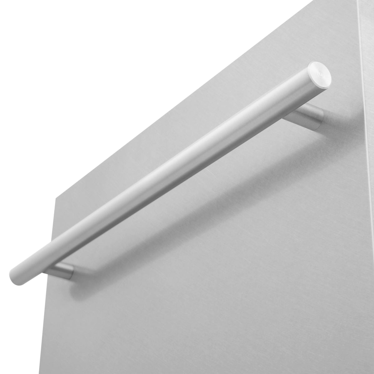 ZLINE 18 in. Compact DuraSnow® Top Control Dishwasher with Stainless Steel Tub and Modern Style Handle, 52dBa (DW-SN-18)