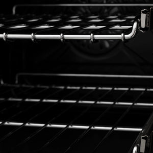 ZLINE 48" Kitchen Package with Black Stainless Steel Dual Fuel Range, Convertible Vent Range Hood and Dishwasher