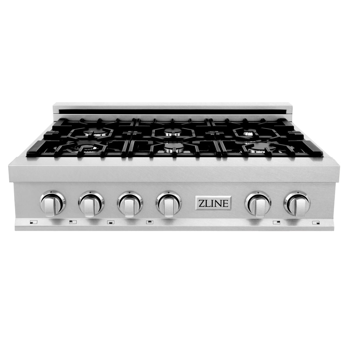 ZLINE 30&quot; Porcelain Gas Stovetop in Fingerprint Resistant Stainless Steel with 4 Gas Burners (RTS-30)