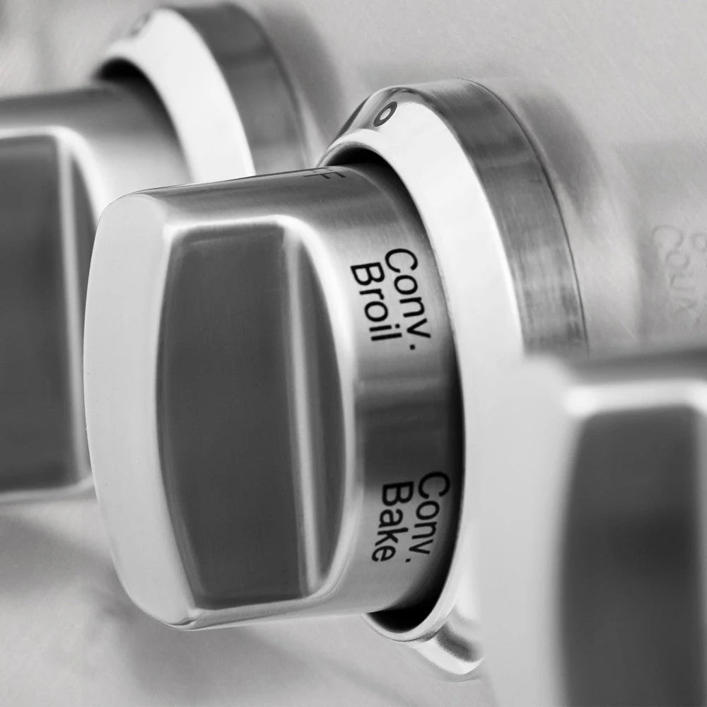 ZLINE - 36 in. Kitchen Package with Satin Stainless Steel Dual Fuel Range and Convertible Vent Range Hood