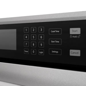 ZLINE - 30 in. Professional True Convection Single Wall Oven with Air Fry and Self Clean in Satin Stainless Steel