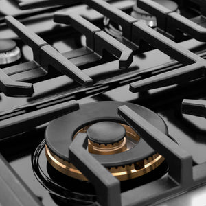 ZLINE - 48 in. 6.7 cu. ft. Paramount Double Oven Dual Fuel Range with 8 Burner Gas Cooktop in Satin Stainless Steel with White Matte Doors