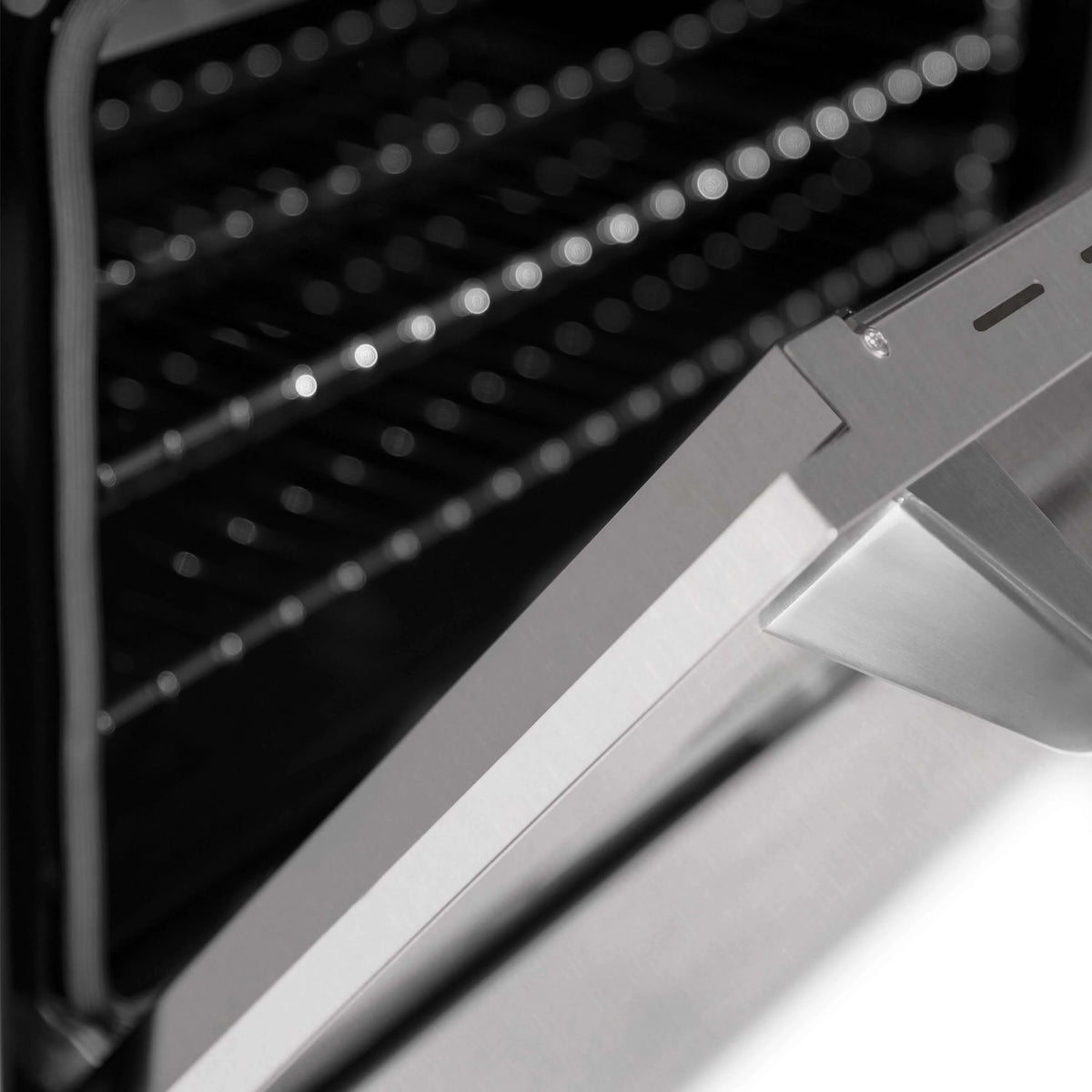 ZLINE - 30 in. Kitchen Package with Satin Stainless Steel Dual Fuel Range and Convertible Vent Range Hood