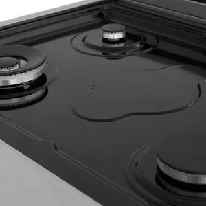 ZLINE - Kitchen Package with 30" Stainless Steel Rangetop and 30" Single Wall Oven (2KP-RTAWS30)