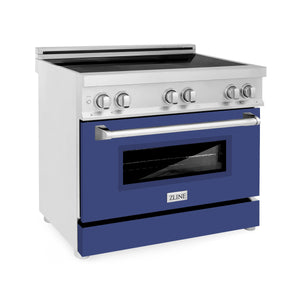 ZLINE 36" 4.6 cu. ft. Induction Range with a 4 Element Stove and Electric Oven in Stainless Steel (RAIND-36)